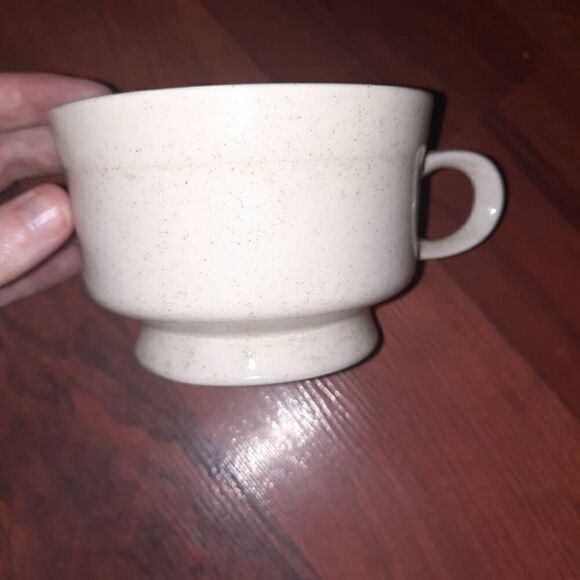 Vintage Premiere Potterkraft 1970's Stoneware Footed Mug Made In Japan - Picture 2 of 3